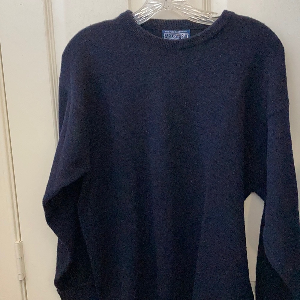 FINAL MARKDOWN Ladies’ Lands’ End Pure Lambswool Sweater (M)